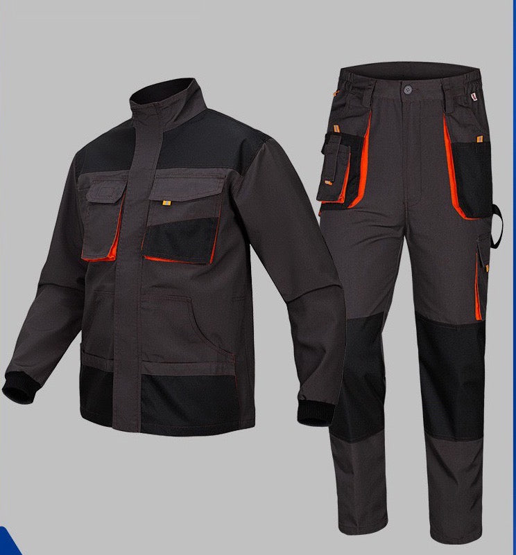 Work Clothes Industrial Safety Clothing Worker Uniform Suit. Anti-static, Fire proof, water proof, Anti-heat, Anti-cut, Radiation proof Item # FI-004