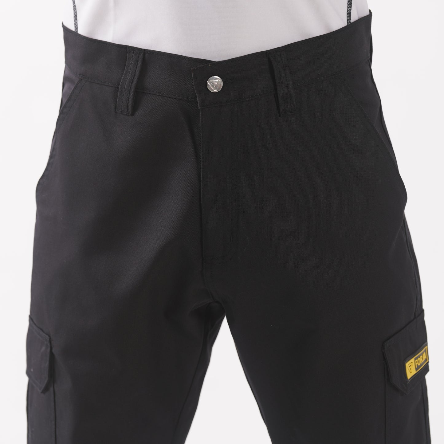 FORJA Cargo Trousers with six pockets in Black | FI-550