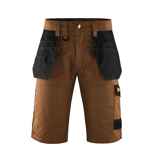 FORJA Brown Work Shorts for Men 30 - 44 Waists | Comfortable and Stylish | Holster pockets Forja Wears