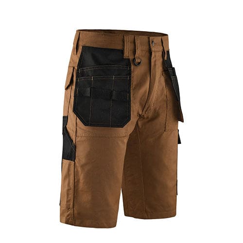 FORJA Brown Work Shorts for Men 30 - 44 Waists | Comfortable and Stylish | Holster pockets Forja Wears