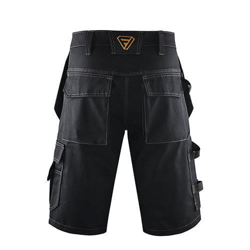 Work Shorts | FORJA Multi-pocket Shorts for Men 30 - 42 Waists | Black Forja Wears