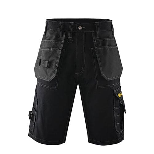 Work Shorts | FORJA Multi-pocket Shorts for Men 30 - 42 Waists | Black Forja Wears
