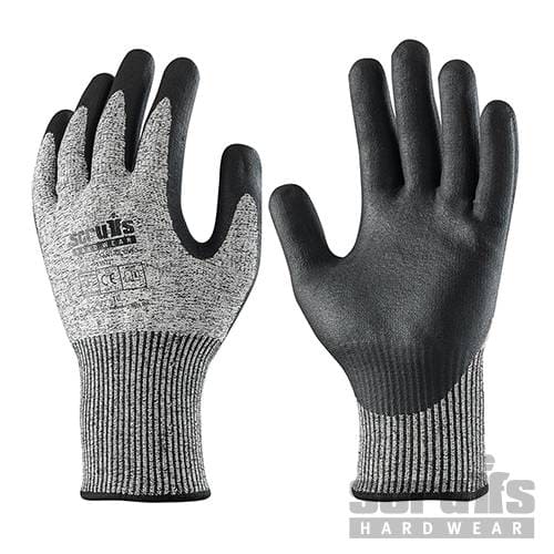 Cut Resistant Gloves Grey Scruffs