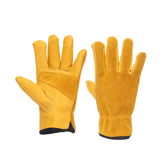 Gardening Gloves | Leather Glove for Men & Women |  Farming Gloves Guarded Fists