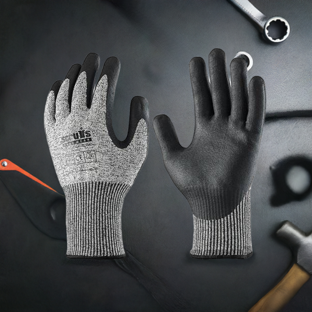 Cut Resistant Gloves Grey