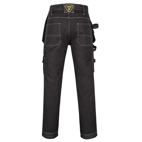 BP® Durable work trousers with knee pad pockets | 37/38 | s |  1789-555-13000052