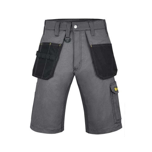 Mens Grey Work Shorts